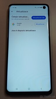 Prodám mobil Samsung Galaxy S10, 8GB/128GB, stav A - 6