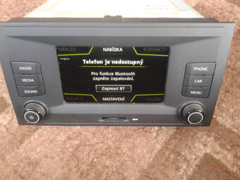 Seat Media System Colour 5", bluetooth HF, USB, SD-Karta - 6