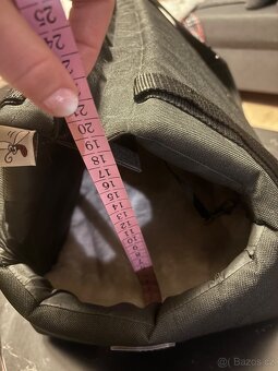 Taška na psa Huhubamboo černá - 6