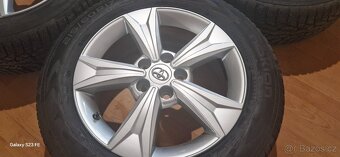 Predám zimnú sadu Toyota CH-R 5x114,3 R17 ,215/60 R17 - 6
