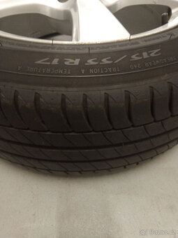 Letní sada alu kola CMS 215/55 R17, pneu Michelin Primacy - 6