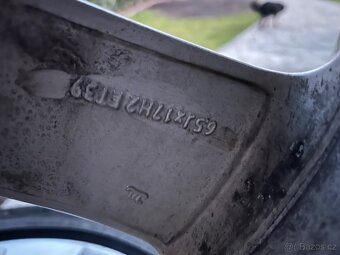 Zimní pneu s ALU disky VW passat, Škoda 205/50 R17 - 6