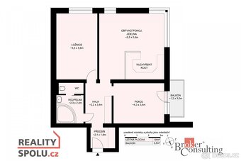 Prodej, byty/3+kk, 86 m2, Domanovická 2479, Újezd nad Lesy,  - 6