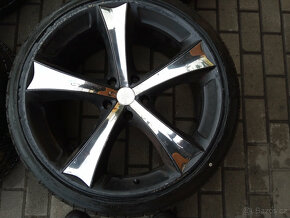 ALU 10Jx22 5x130 et45 PNEU 295/30R22 - 6