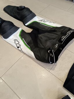 Alpinestars Motegi V2-Pánská kožená moto kombinéza, dvoudíl - 6