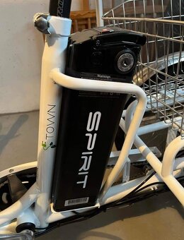 Elektro tříkolka Spirit Shopping 3 20” 250W/18Ah Bílá - 6