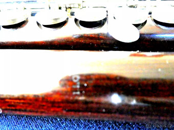 Historic fletna z palisandru Isidor Thomas L kolem roku - 6