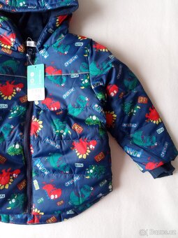 Nová podzimní Dino bunda, 98/104 - 6