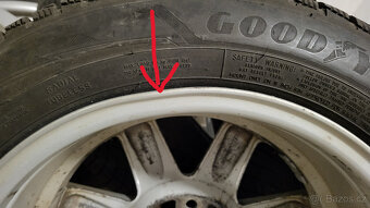 Zánovní zimní ALU kola 16" 5x120 E46, E36, E81 - DOT23 - 6