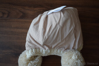 Nová zimní pletená čepice outlast Little Angel vel. 4 natur - 6