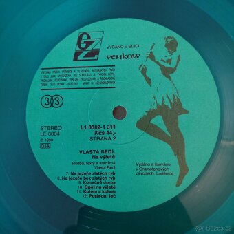 LP - Vlasta Redl - Na výletě - Edice Venkow - 1990 - 6