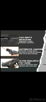 Dětská plastová poloautomatická pistol SIG17 - 6