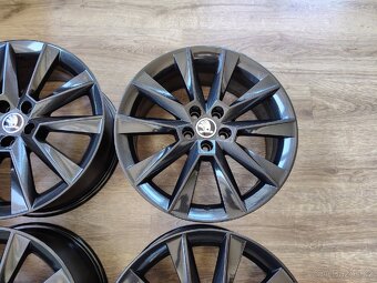 Alu kola 5x100 R17 Savio - Škoda Fabia III, Rapid - 6