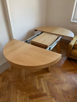 Rozkládací stůl Windsor ø 130 cm - 6