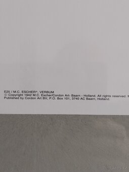 Obraz "Verbum" od M. C. Eschera - 6