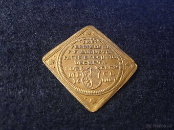 Jeden a čtvrt Dukátová KLIPA z roku 1650-Ferdinand III. - 6