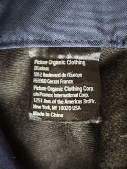 lyžařské kalhoty PICTURE ORGANIC FRIENDS LINE, velikost S - 6