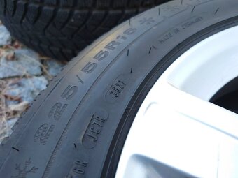 225/55 R16 5x112, MERCEDES (ŠKODA, VW, AUDI) + DUNLOP PNEU - 6