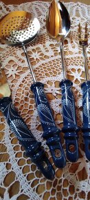 Retro set do kuchyně keramická rukojeť - 6