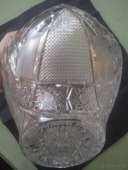 Ručně brouseny nadherny kosik. Bohemia Crystal - 6