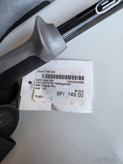 Trekingové hole - Exel Nordic Walker Carbon 125 cm - 6
