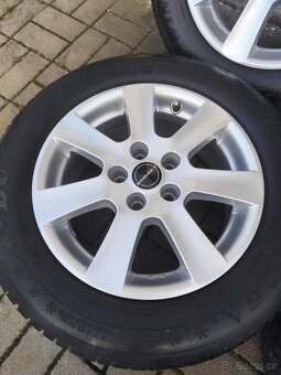 ALU 5x112 r16 BORBET + 215/60/16 ZIMNÍ - PĚKNÁ SADA - 6