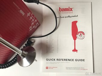 Bamix Swiss Line M200 tyčový mixér • 4 nástavce • stojan - 6