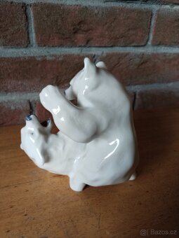 Soška lední medvídci (VÝPRODEJ)50% sleva - 6