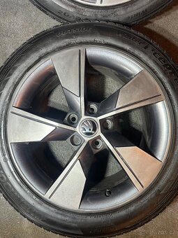 ALU Kola ŠKODA 5x112 R17 NIVALIS Zimní Pneu 225/50/17 - 6
