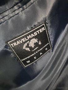 Pánský oblek TRAVELMASTER modrý - 6