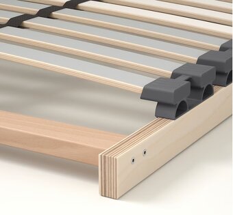 Postel IKEA IDANÄS 180x200 cm – tmavě hnědá - 6