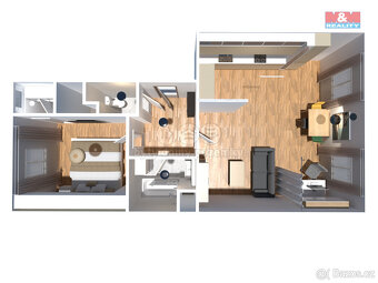 Prodej bytu 2+kk, 56 m², Praha, ul. Na Václavce - 6