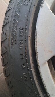ALU kola s pneu 225/45 R17 runflat . Bmw - 6