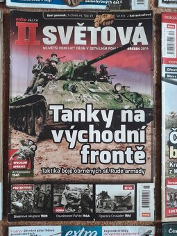 Vojenské válečné časopisy vojenská technika tanky - 6