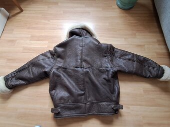 Pánská kožená bunda - Pilotka - 6