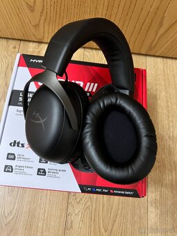 Herní sluchátka HyperX Cloud III Wireless Black - 6