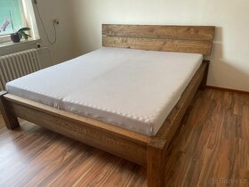 Luxusná dubová posteľ Megan, cena od 730€ - 6