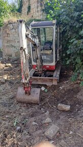 Minibagr, bagr Takeuchi tbo16 - 6