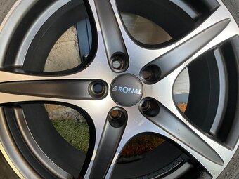 4ks ALUKOLA RONAL R56 8Jx18 ET 45 , 5x112 mm+ 235/55 R 18 - 6