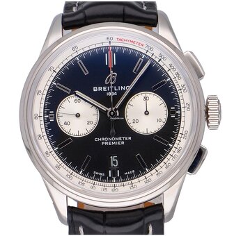Luxusní hodinky Breitling Premier B01 Top stav - 6