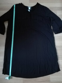 Košilové šaty H&M, černé, vel. 46, nové - 6