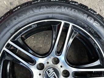 ALU kola MSW 16" 7J ET48 + zimní pneu 205/55/R16 - 6