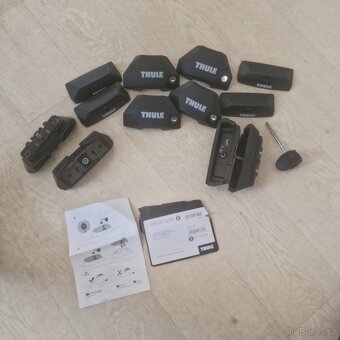Thule patky 7107 + Thule týče 7113+ Thule 7060 kit - 6