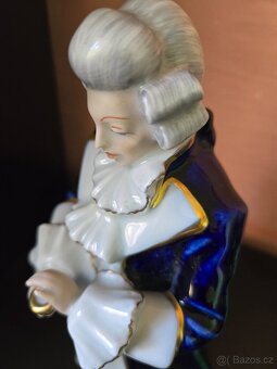 PORCELÁNOVÁ SOŠKA ROKOKO - 6