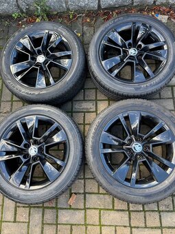 ORIGINÁL Alu Škoda TRITON R17, 5x112 - TOP STAV - 6