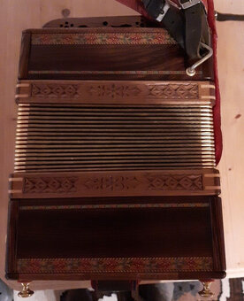 Štýrská harmonika G-C-F-B, Alpengold, model Bozen, Hans LAPP - 6