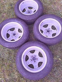 alu kola originál Audi zimní pneu Dunlop 225/60/16 - 6