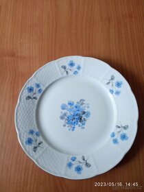 Mix talířů porcelánových, made in Czechoslovakia, 5ks - 6