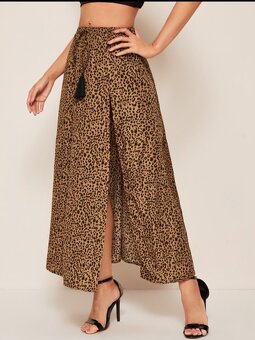 Shein leopardí maxi sukně - NOVÁ - 6
