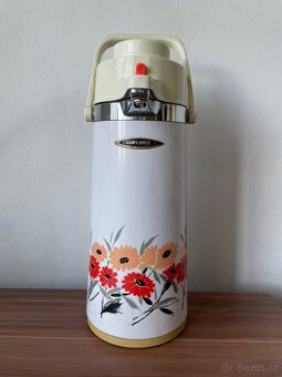 Retro čínská termoska s pumpičkou 2,2 l 80 léta - 6